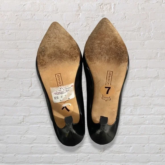 Steven by Steve Madden Patent Leather Black Pumps - Picture 5 of 6